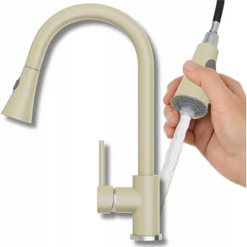 Vodovodní baterie Stojánková kuchyňská baterie Granitan BATERIE SNAKE béžová