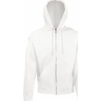 Pánská mikina F.O.L. | Classic Hooded Sweat Jacket white L Mikina s kapucí