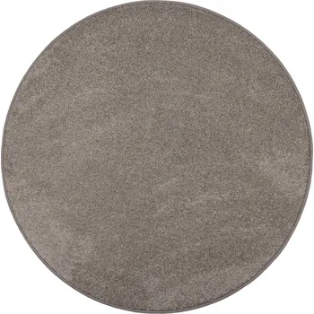 Koberec AKCE: 100x100 (průměr) kruh cm Kusový koberec Capri béžový kruh, hnědá, Vopi - 1 rok na vrácení + DOPRAVA ZDARMA k Vám i zpět