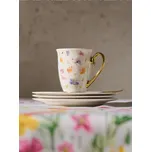 Sinsay - Hrnek s květinovým potiskem a zlatými prvky - vícebarevná - 236EI-MLC - 236EI-MLC-ONE