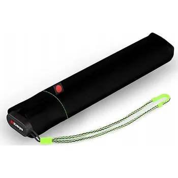 Deštník Knirps manuální skládací deštník s pouzdrem, černý