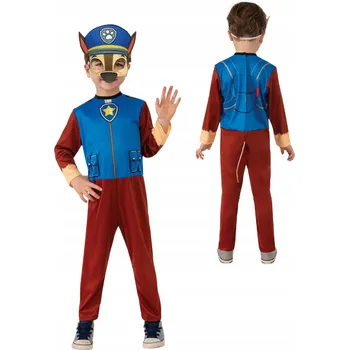 Karnevalový kostým Kostým Tlapková patrola Chase Pes Policista 98-104 cm