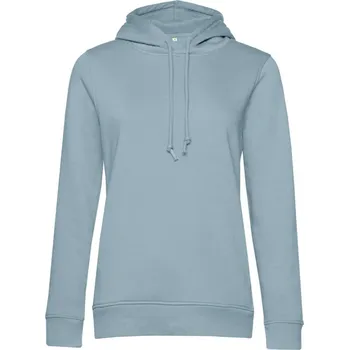 Dámská mikina B&C | Inspire Hooded /women_° blue fog XXL Dámská mikina s kapucí