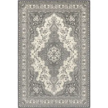 Koberec Breno Kusový koberec ISFAHAN ALMAS pearl, 133x180 cm, Šedá/Béžová