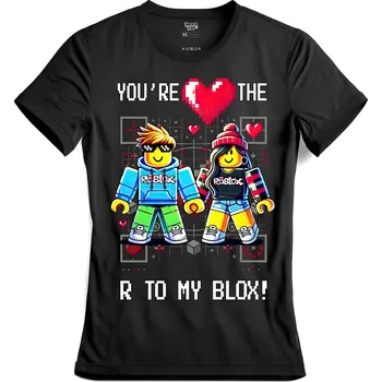 Chlapecké tričko Roblox Valentýnské Tričko R to My Blox, Roblox, skladem