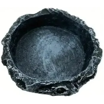 Teraristika Miska pro plazy a hady Kamenný vzhled Terarijní miska na vodu a krmivo Pro agamy vousaté a malé plazy Dekorace do terária