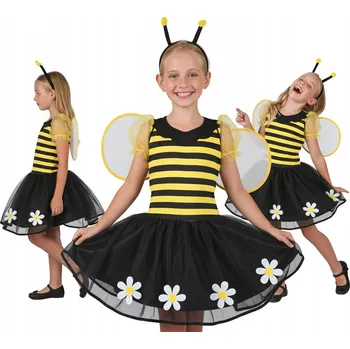 Karnevalový kostým Kostým Včelka GoDan vel. 110-120