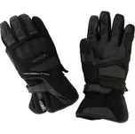 Cappa Racing Rukavice moto DONINGTON textilní/kožené dlouhé černé L