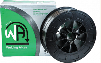 Nerezový trubičkový drát typu 18/8Nb (347) s kovovou náplní 1,2 mm/cívka 15 kg