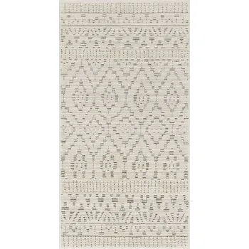 Koberec Breno Kusový koberec SAGA 33/WSW, 80x150 cm, Vícebarevné/Béžová