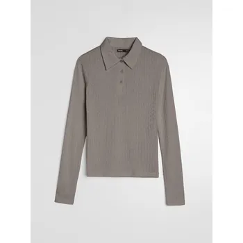 Dámský svetr Sinsay - Polokošile s příměsí viskózy - hnědá - 561HC-84X - 561HC-84X-M