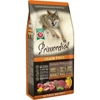 Krmivo pro psa Primordial krmivo suché jehněčí maso 2 kg