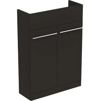Nábytek Ideal Standard i.Life S - Umyvadlová skříňka, 60x21x83 cm, 2 dvířka, uhlově matná šedá T5298NV