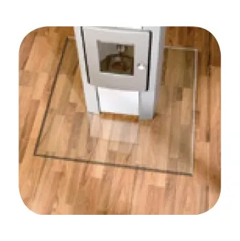 Sklo pod kamna, 8 mm, 100 x 100 cm, čtverec