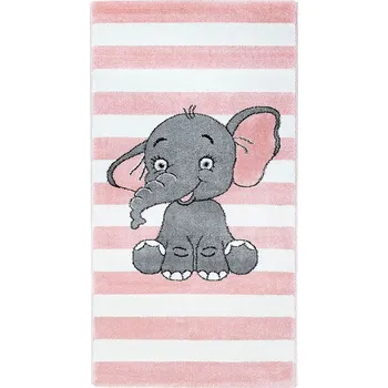 Koberec Breno Kusový koberec Kiddo A1087 pink, 80x150 cm, Růžová