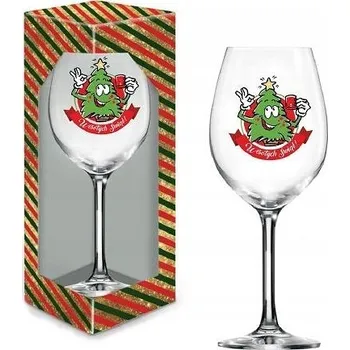 Sklenice Krásná vánoční Sklenička na Mikuláše