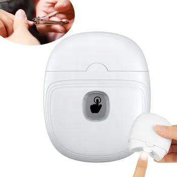 ELEKTRICKÝ ZASTŘIHOVAČ / TRIMER NA NEHTY MINI S LED OSVĚTLENÍM PRO MANIKÚRU