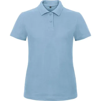 Dámské tričko B&C | ID.001 /women light blue 3XL Polo - dámské