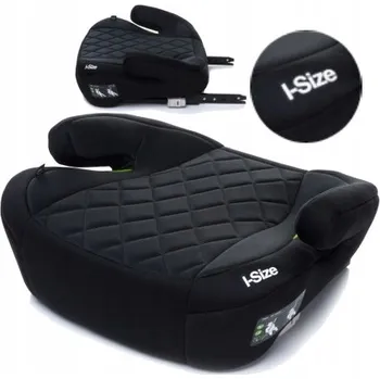 Autosedačka Autosedačka 4BABY podsedák i-SIZE 15-36 kg ISOFIX černá/šedá
