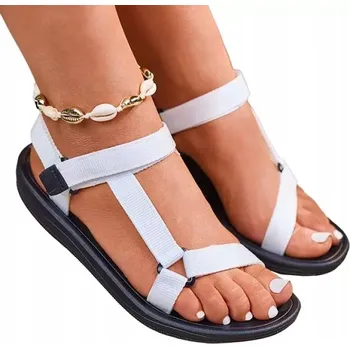 Dámské sandále BÍLÉ DÁMSKÉ SPORTOVNÍ SANDÁLY TATAGSE 41