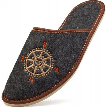 Pánské pantofle Pánské Papuče nazouváky 1208 45