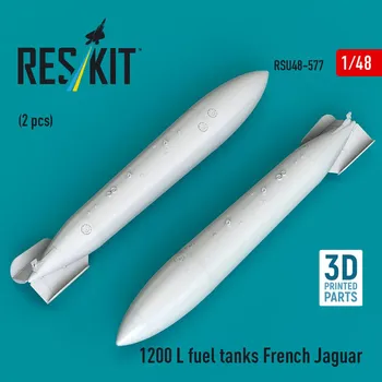Plastikový model Reskit 1/48 1200 L fuel tanks French Jaguar (2 pcs.)