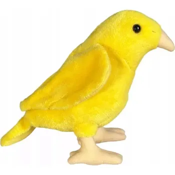 plyšák Plyšový Kanárek Žlutý Plyšová Hračka Pták ZOO Plyšák Ptáček