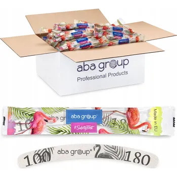 Pilník na nehty Banan 100/180 w Folii Aba Group 500 Ks