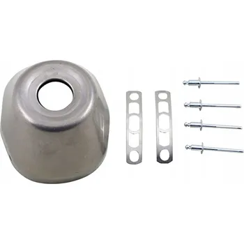 Výfuk pro motocykl KONCOVKA ZÁSLEPKA TLUMIČE FMF POWERCORE 2.1 020522