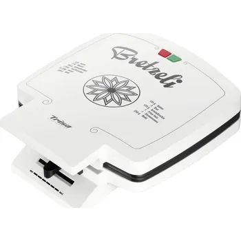 Vaflovač Trisa Bricelet Classique vaflovač nepřilnavý povlak, sklopný, indikátor, plynulý regulátor teploty bílá