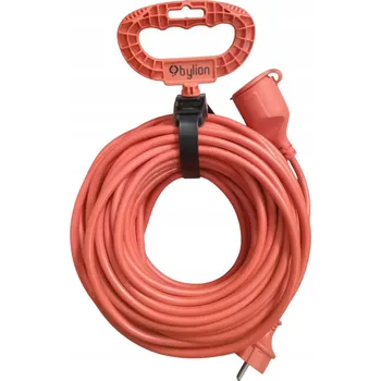 Napájecí kabel 15 metrový prodlužovací kabel se zástrčkovou spojkou, francouzský typ