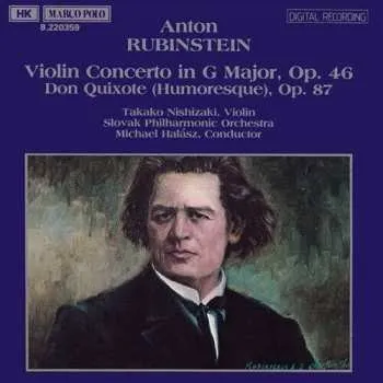 Zahraniční hudba CD Rubinstein / Nishizaki / Sloavk Phil / Halasz: Violin Concerto / Don Quixote 1992