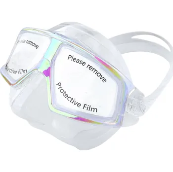 Potápěčské vybavení Potápěčské brýle 16 x 6,5 cm Nastavitelný pásek Antimlžící sklo UV ochrana Metalické zdobení Šnorchlovací maska Plavecké brýle průhledná