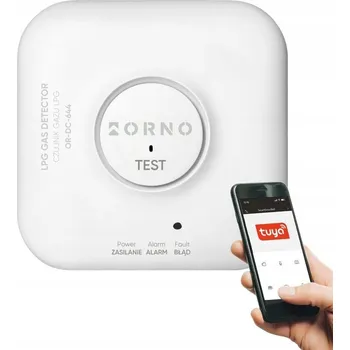 Bezpečnostní detektor Orno OR-DC-644 Tuya detektor plynu LPG