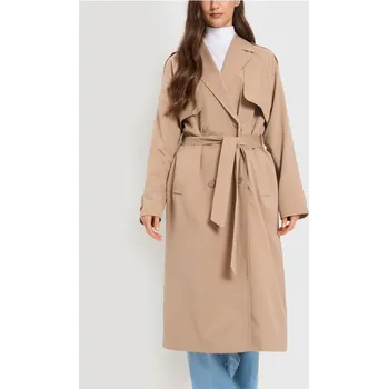 Dámský kabát Sinsay - Klasický trenčkot s páskem - béžová - 180GZ-80X - 180GZ-80X-XS