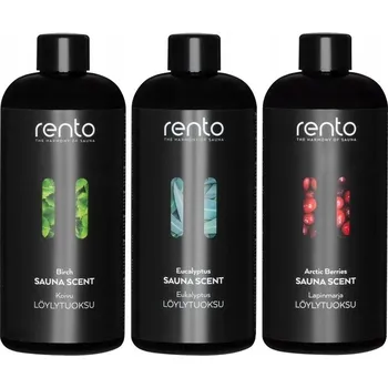 Rento dárková sada do sauny 3 x 400 ml