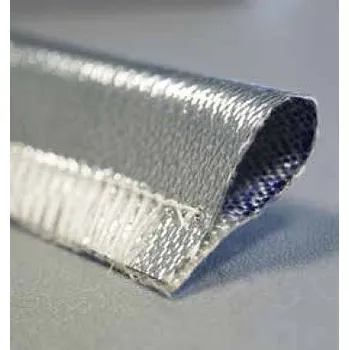 Krycí plachta Ochranný tubus s tepelnou odolností do 1000oC a suchým zipem, pr. 40x1000 mm