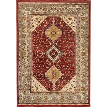 Koberec Breno Kusový koberec JENEEN 90, 160x235 cm, Vícebarevné/Červená