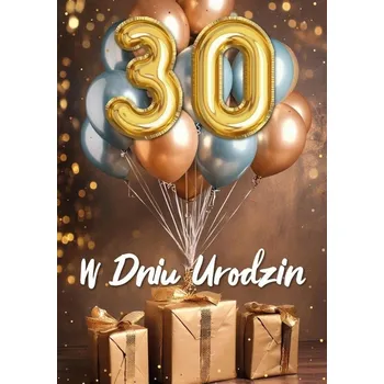 Přání B6 3D k 30. narozeninám