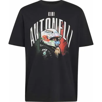 Pánské tričko Pánské tričko s krátkým rukávem adidas MERCEDES AMG PETRONAS F1 KA TEE černé KE7751 - L | UK 3,5 | US 4