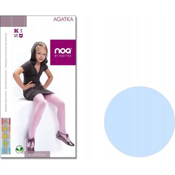 Dětské punčocháče Knittex modré z viskózy, velikost 122