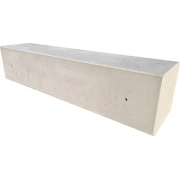 ADVAS Betonový sedák velký Bez dřeva Hladký beton