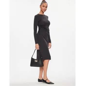 Dámské šaty Vero Moda Každodenní šaty Phine 10299277 Černá Regular Fit XS