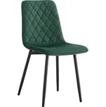 MOB Jídelní židle Tempo Kondela Damea Typ 2 J06-1-HLR-57 (smaragdová + černá)