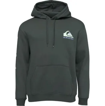 Pánské oblečení Pánská mikina Quiksilver OMNI LOGO XXL Tmavě šedá, Bílá