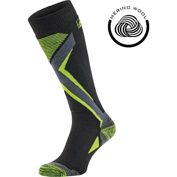 Dámské ponožky Lyžařské ponožky RELAX Thunder žlutá Velikost: M