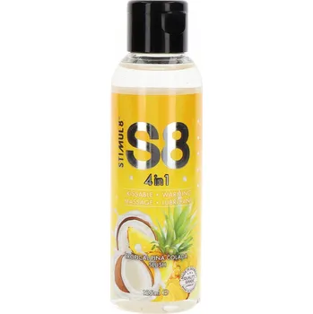 Lubrikační gel Gel S8 4v1 Lubrikační gel s příchutí dezertu - Tropická Pina Colada