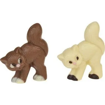 Čokoláda Čokoládová figurka Kočičky 2 ks (BČ a MČ) [T-Severka, 40 g]