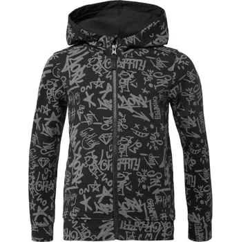 Chlapecká mikina Chlapecká mikina LOAP DON 134/140 Černá, Šedá