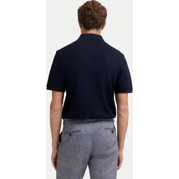 Pánské oblečení Bugatti Polokošile 8150-75104C Tmavomodrá Regular Fit 3XL